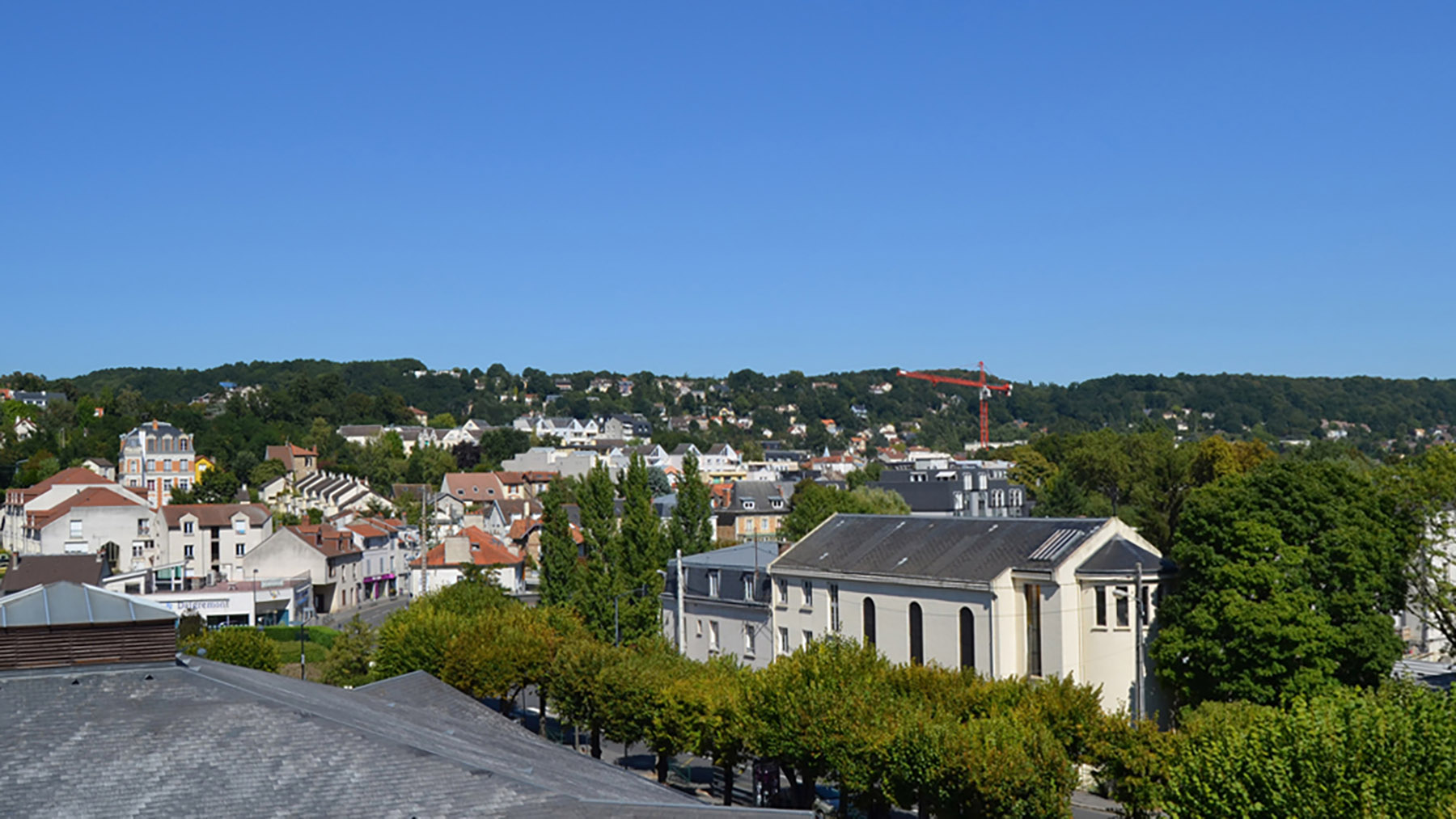 Orsay vue de la ville